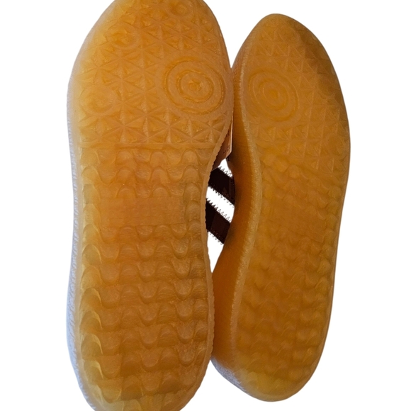 Adidas Originals Sambae Sneakers White and Burgundy Womens NEW - Picture 7 of 8